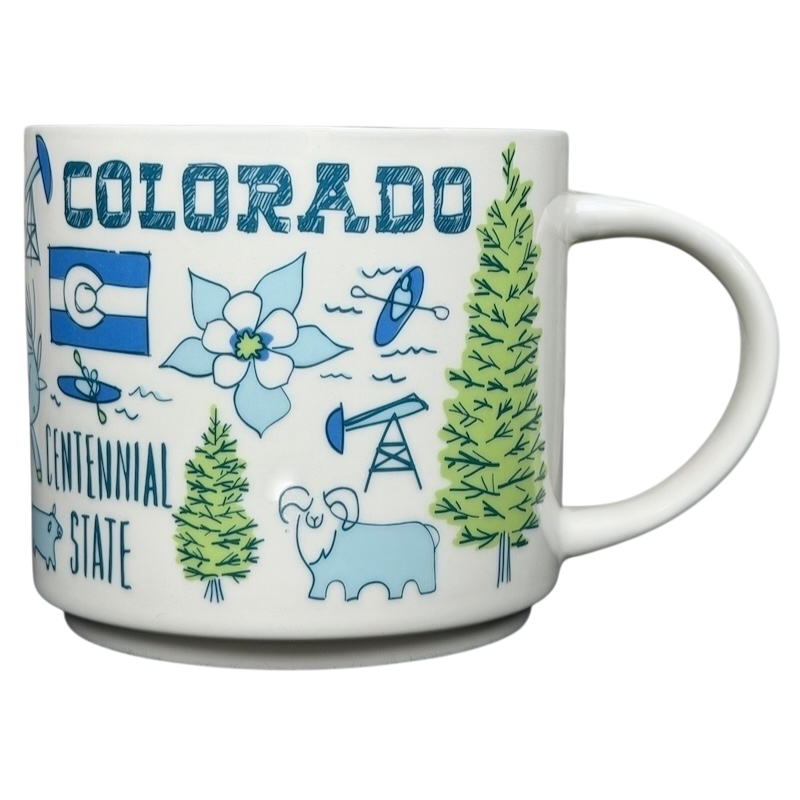 Been There Series Across The Globe Collection Colorado 14oz Mug 2018 Starbucks