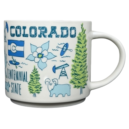 Been There Series Across The Globe Collection Colorado 14oz Mug 2018 Starbucks