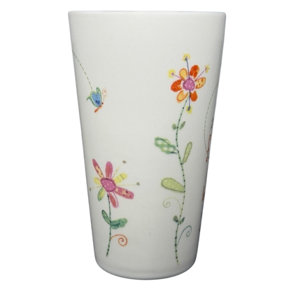 Friends Are Like Flowers They Brighten Your Day Tall Mug Natural Life