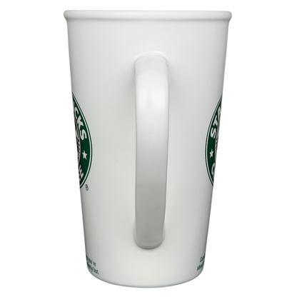 Grande Siren With Rolled Rim Tall White 16oz Mug 2006 Starbucks
