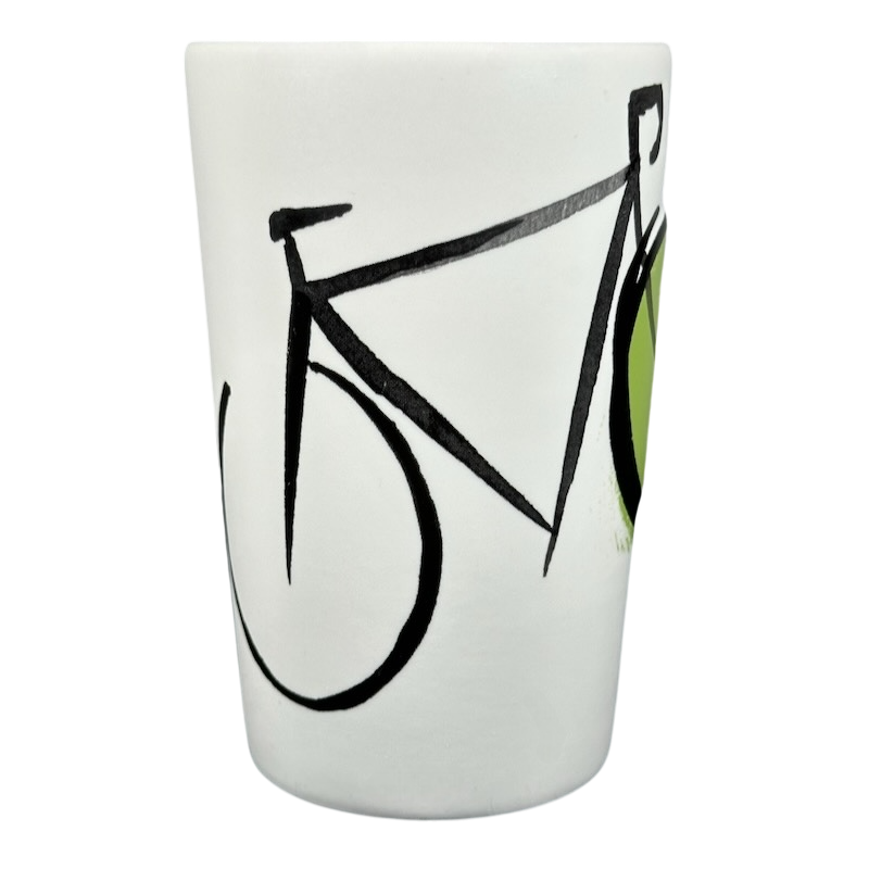 Dot Collection Green Dot Bicycle 16oz Tall Mug 2015 Starbucks