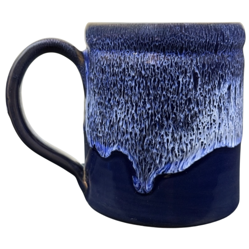 USS Arizona Memorial 2016 Dark Blue Mug Deneen Pottery