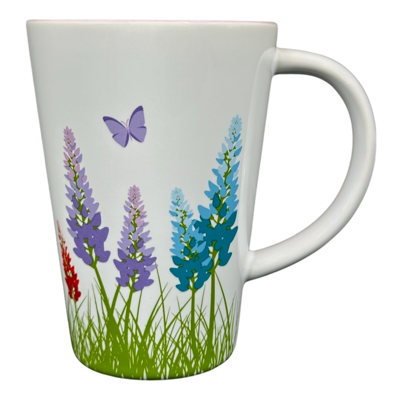Flower Garden And Butterflies Perfect Tea Mug David's Tea