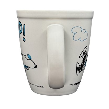 Peanuts Linus And Snoopy Clomp! Orange Interior Mug Hallmark