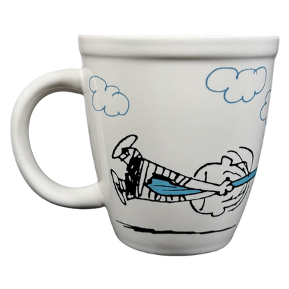 Peanuts Linus And Snoopy Clomp! Orange Interior Mug Hallmark