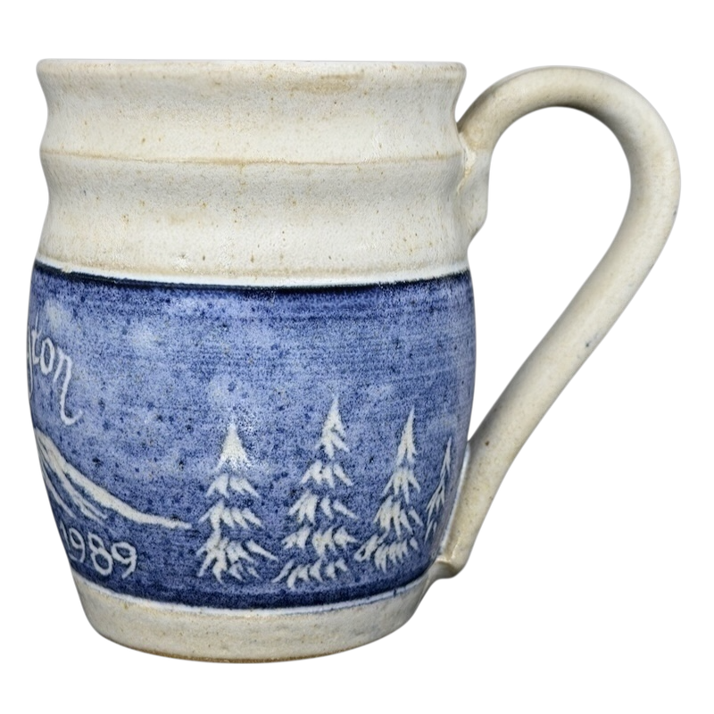 Washington State Centennial 1889–1989 Signed Pottery Mug