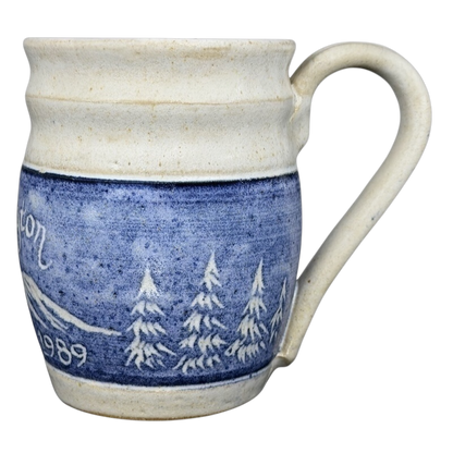 Washington State Centennial 1889–1989 Signed Pottery Mug