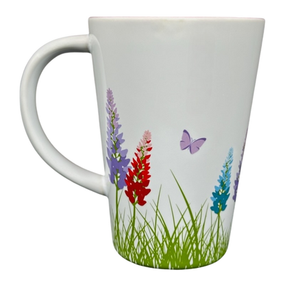 Flower Garden And Butterflies Perfect Tea Mug David's Tea