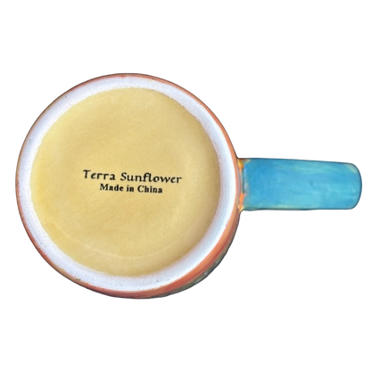 Terra Sunflower Tall Mug