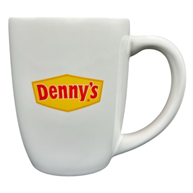 Denny's At a Diner, a Cup of Coffee is Never Half Empty Mug Syracuse China