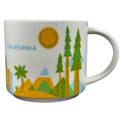 You Are Here Collection California Mug Starbucks