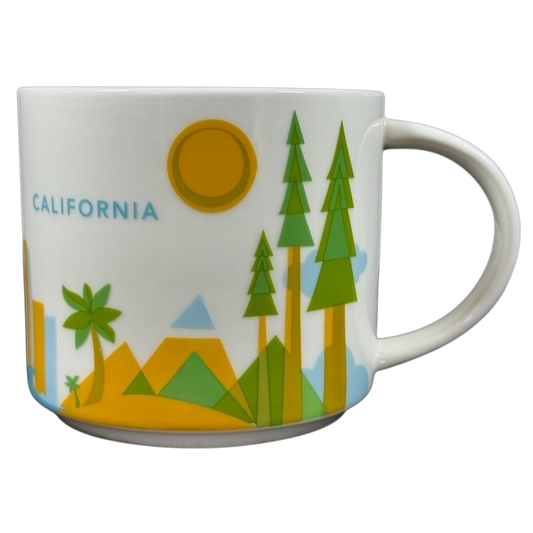 You Are Here Collection California Mug Starbucks