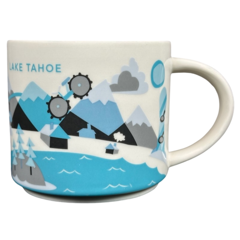 You Are Here Collection Lake Tahoe 14oz Mug 2013 Starbucks