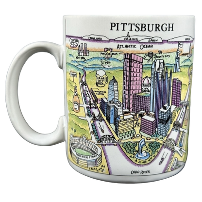 A View Of The World Pittsburgh Mug City Mugs