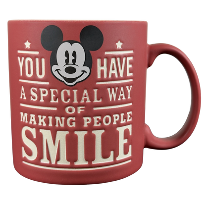 Mickey Mouse You Have A Special Way Of Making People Smile Etched Disney Parks Mug
