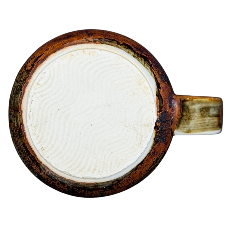 Blue Pansies Tankard Mug Otagiri