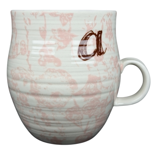 Homegrown Letter "a" Monogram Initial Mug Anthropologie