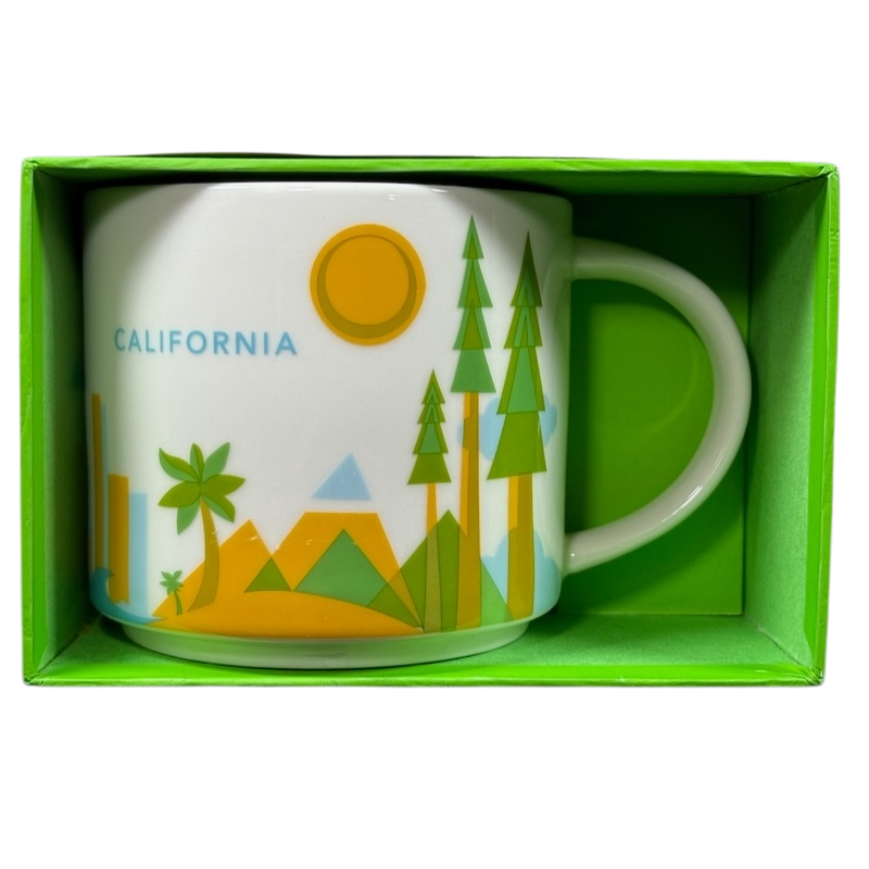 You Are Here Collection California Mug Starbucks
