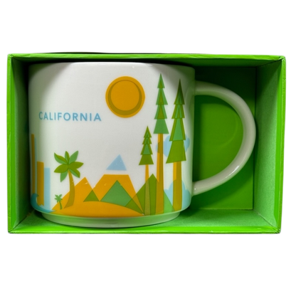 You Are Here Collection California Mug Starbucks