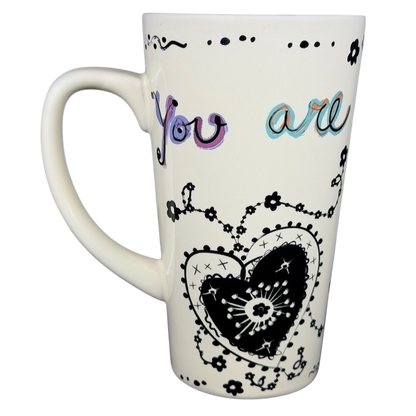 You Are Loved Tall Mug Natural Life
