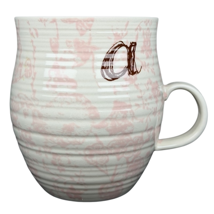 Homegrown Letter "a" Monogram Initial Mug Anthropologie