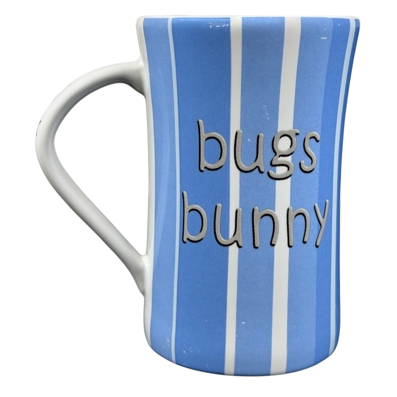 Bugs Bunny Looney Tunes 3D Embossed Six Flags Mug Warner Brothers