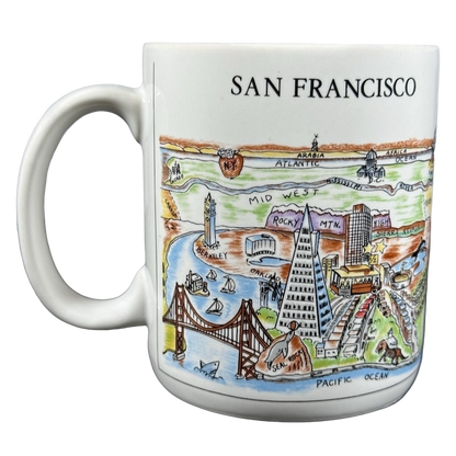 A View Of The World San Francisco Mug City Mugs