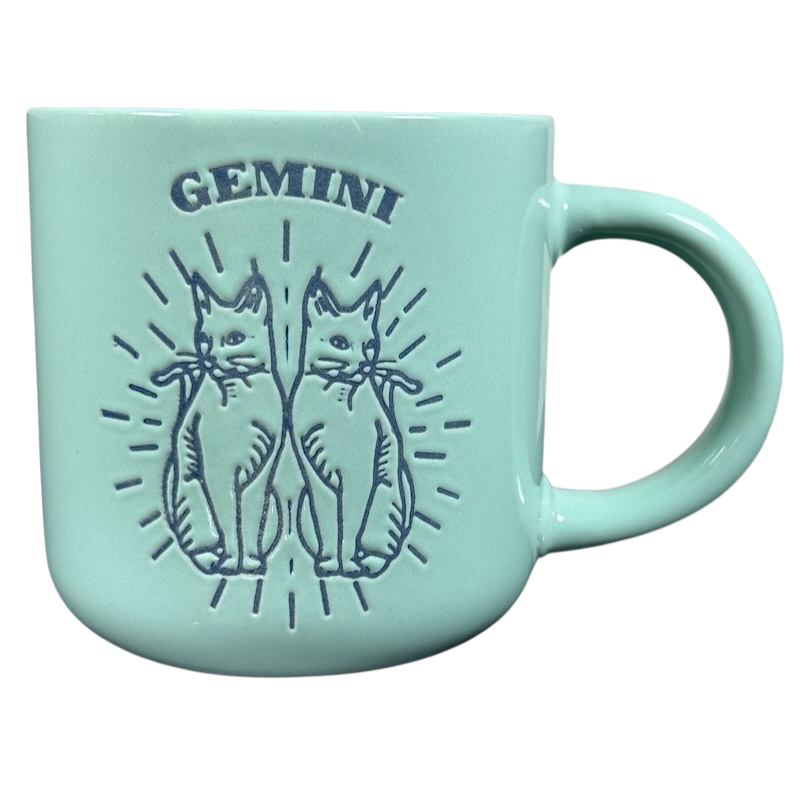 Gemini Astrology Zodiac Etched Mug Wild Sage