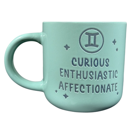 Gemini Astrology Zodiac Etched Mug Wild Sage