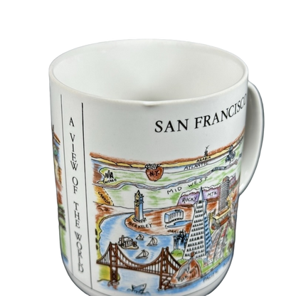 A View Of The World San Francisco Mug City Mugs