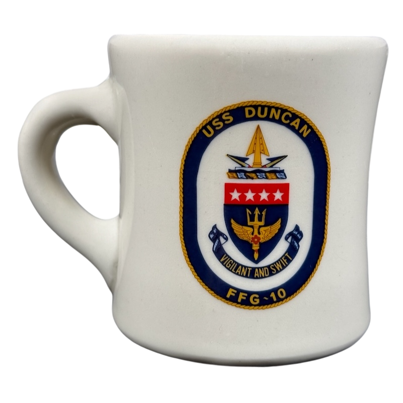 USS Duncan FFG 10 Mug Mil-Art China