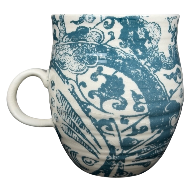 Homegrown Letter "b" Monogram Initial Mug Anthropologie