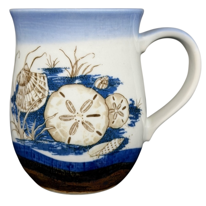 Seashells And Sand Dollars Mug Otagiri