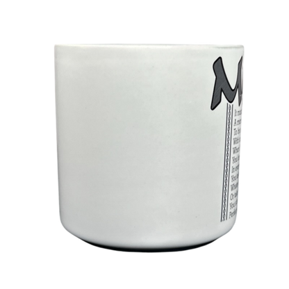 MIKE Poetry Name Gray Interior Mug Papel