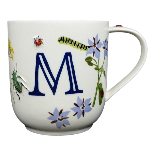 Monarch Monogram Letter "M" Monogram Initial Mug Anthropologie