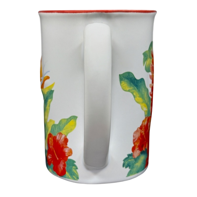 Island Garden Bird Of Paradise Embossed Large Mug Island Heritage