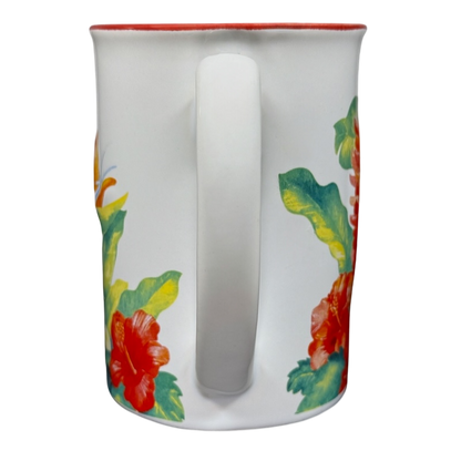 Island Garden Bird Of Paradise Embossed Large Mug Island Heritage