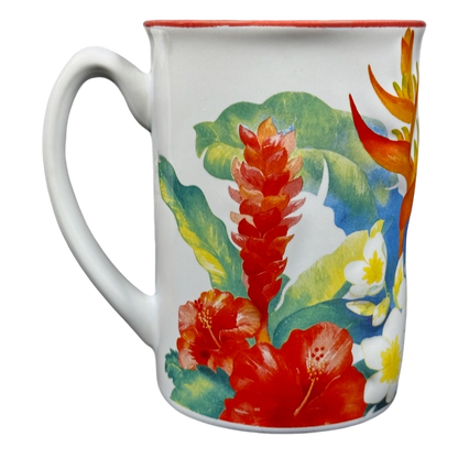 Island Garden Bird Of Paradise Embossed Large Mug Island Heritage