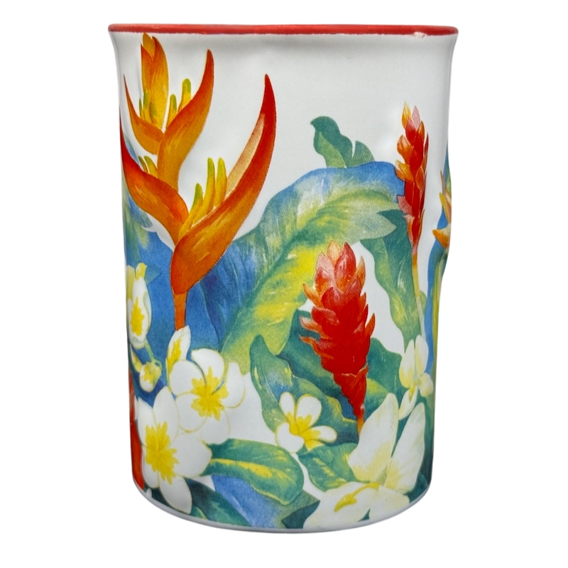 Island Garden Bird Of Paradise Embossed Large Mug Island Heritage