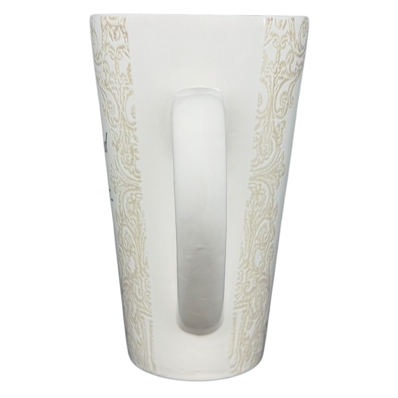 Trust In The Lord With All Thine Heart Etched Lace Pattern Tall Mug Spectrum Designz