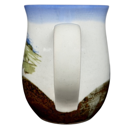 Country Farm Scene Tankard Mug Otagiri