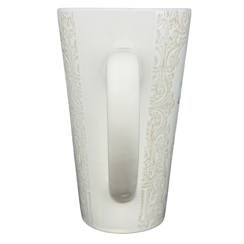 Friends Are Gods Way Of Taking Care Of Us Etched Lace Pattern Tall Mug Spectrum Designz