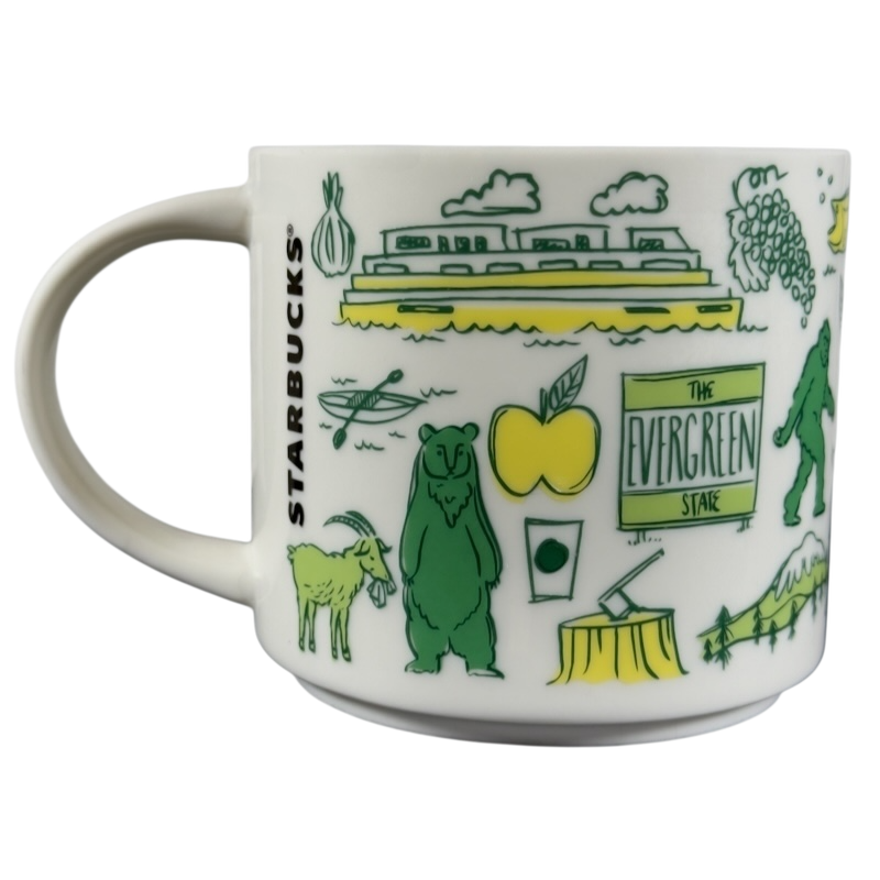 Been There Series Across The Globe Collection Washington 14oz Mug 2018 Starbucks