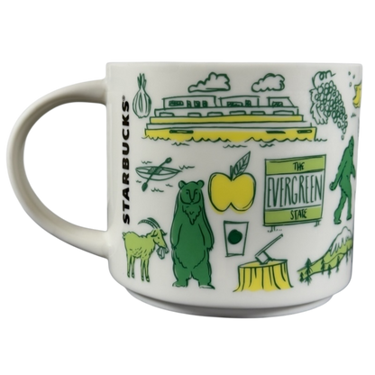 Been There Series Across The Globe Collection Washington 14oz Mug 2018 Starbucks