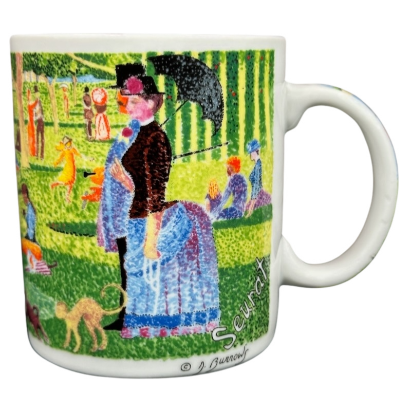 A Sunday Afternoon on the Island of La Grande Jatte Georges Seurat Master Impressionists Mug Chaleur