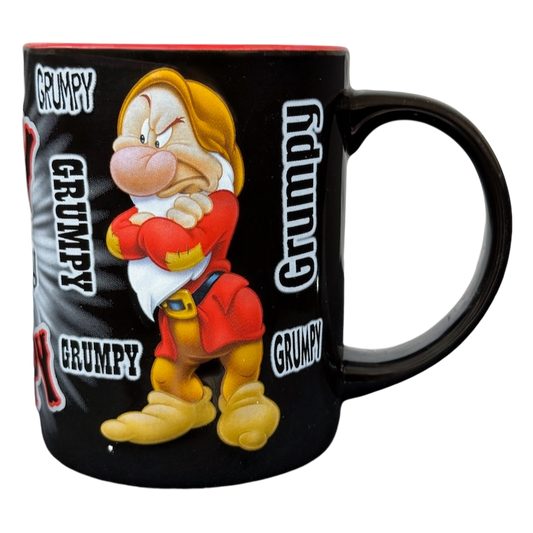 Born Grumpy Embossed Mug Disney Jerry Leigh