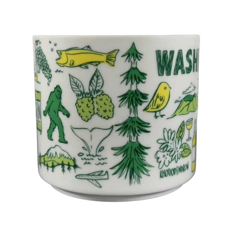 Been There Series Across The Globe Collection Washington 14oz Mug 2018 Starbucks