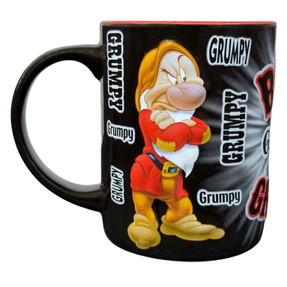 Born Grumpy Embossed Mug Disney Jerry Leigh