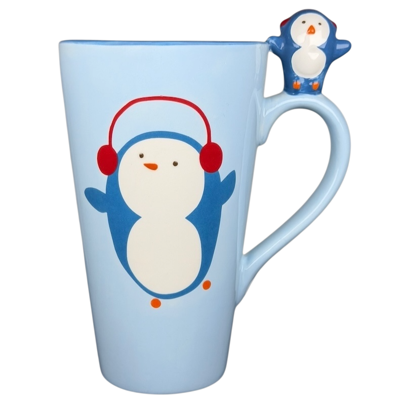Holiday 08 Be Merry Penguin Christmas Mug Target
