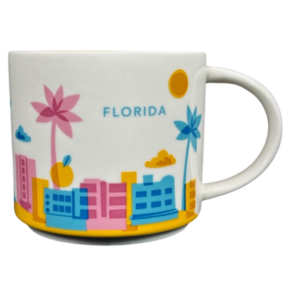 You Are Here Collection Florida Mug 2014 Starbucks